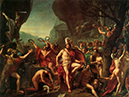 David Leonidas aux Thermopyles Leonidas in Thermopyles