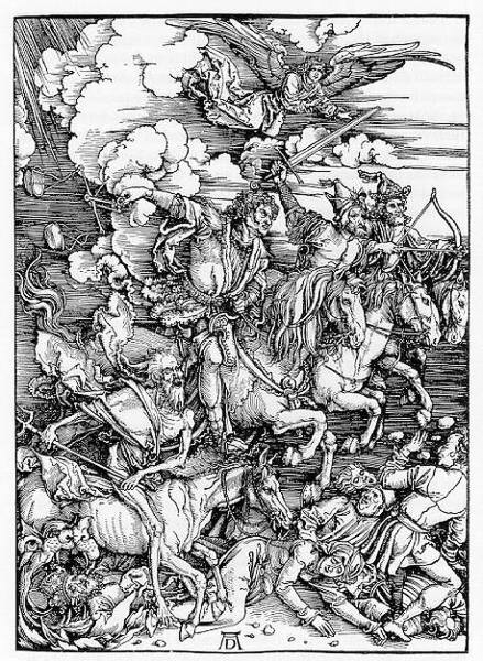 Durer - Les 4 cavaliers de l'Apocalypse